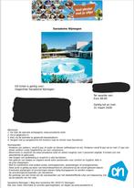 Sanadome 2 peronen dagentree 60 euro, Tickets en Kaartjes, Twee personen, Ticket of Toegangskaart