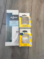 Difrax fles en spenen set, Ophalen, Nieuw, Borstkolf