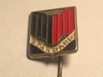 Metalen STANDARD AUTOMERK Speld (Rood/Zwart/Wit)., Verzenden, Zo goed als nieuw, Transport, Speldje of Pin