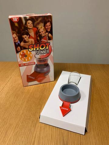 Shot spinner - NIEUW - draaien en drinken - shotspinner beschikbaar voor biedingen