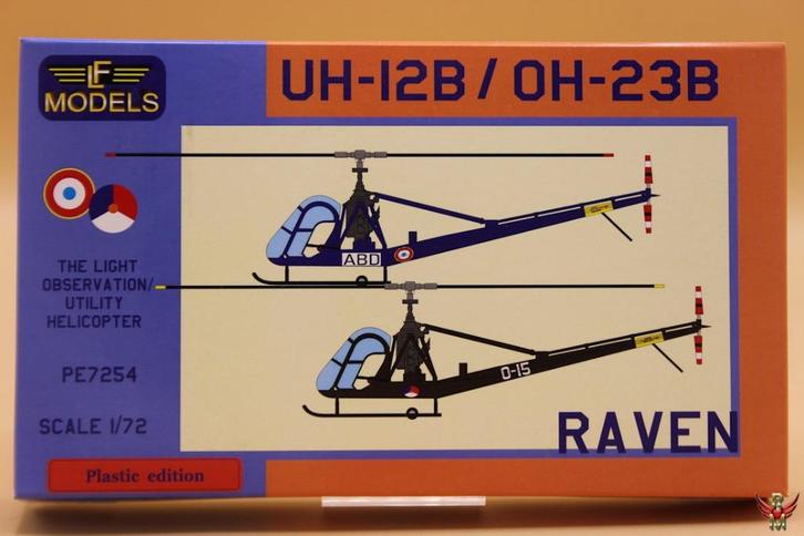 ROWASP | LF Models 1/72 UH-12B/OH-23B observation helicopter, Hobby en Vrije tijd, Modelbouw | Vliegtuigen en Helikopters, Nieuw