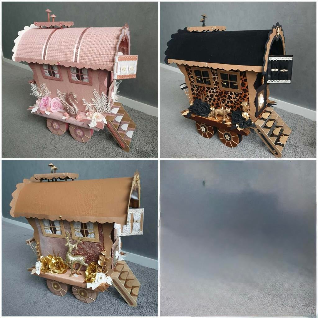 Handgemaakte Speelgoed Caravan - Nieuw, Hobby en Vrije tijd, Overige merken, Nieuw, Ophalen of Verzenden, Groter dan 1:32