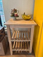 Keukentrolley ikea Bekvam, Ophalen, Gebruikt, 50 tot 100 cm, Overige houtsoorten