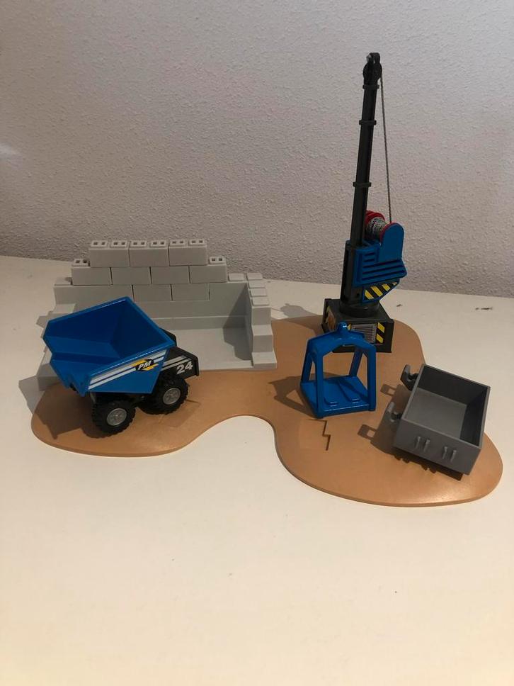 Playmobil Diverse Sets - Bouwplaats, Tractor, Bosbouw, Kinderen en Baby's, Speelgoed | Playmobil, Gebruikt, Ophalen