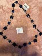 Nieuwe donkerblauwe halsketting, Met hanger, S, W, Nieuw