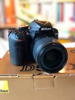 Nikon D3400 + af-p 18-55mm zoomlens in topstaat!, Ophalen of Verzenden, Zo goed als nieuw, Nikon