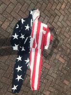 Geweldig captain America onesie., Ophalen of Verzenden, Zo goed als nieuw, Maat 46/48 (XL) of groter, Blauw