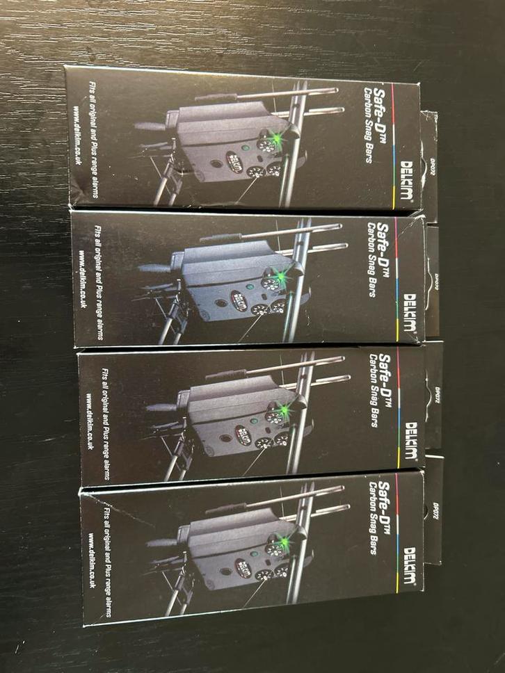 4x Delkim Carbon Snag Bars - Nieuw!, Watersport en Boten, Hengelsport | Karpervissen, Nieuw, Overige typen, Ophalen of Verzenden