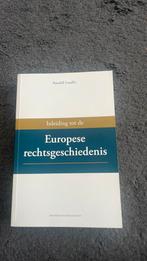 Inleiding tot de Europese rechtsgeschiedenis, Boeken, 14e eeuw of eerder, Europa, Zo goed als nieuw, Randall Lesaffer