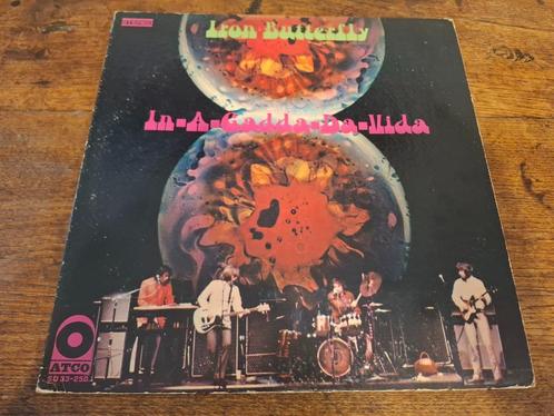 LP - Iron Butterfly – In-A-Gadda-Da-Vida, Cd's en Dvd's, Vinyl | Rock, Gebruikt, Overige genres, 12 inch, Ophalen of Verzenden