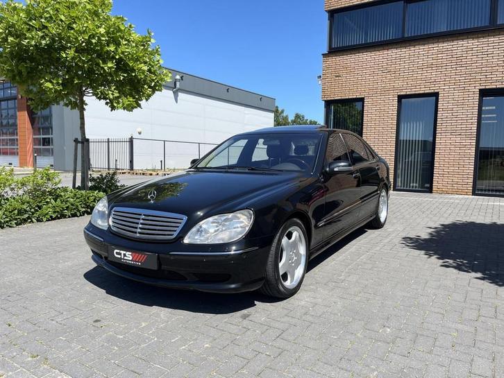 Mercedes-Benz S-klasse S600 Lang V12 AMG 2e eig. Youngtimer, Auto's, Mercedes-Benz, Bedrijf, Te koop, S-Klasse, ABS, Adaptive Cruise Control