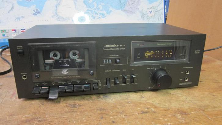 Technics RS-M22 Stereo Cassette Deck, Audio, Tv en Foto, Cassettedecks, Enkel, Overige merken, Tape counter, Ophalen of Verzenden