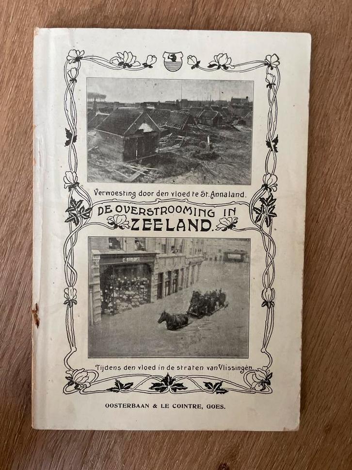 De Overstrooming in Zeeland - 1906, Boeken, Geschiedenis | Stad en Regio, Gelezen, 20e eeuw of later, Ophalen of Verzenden