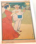 Prent uit l'Assiette au beurre [c. 1900] Kleurenillustratie, Ophalen of Verzenden