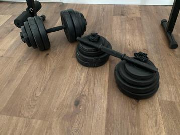Verstelbare dumbbells – set van 2 beschikbaar voor biedingen