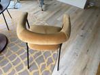 Velvet goudgeel dutch bone stoelen!, Huis en Inrichting, Stoelen, Overige materialen, Overige kleuren, Ophalen of Verzenden, Zo goed als nieuw