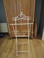 Decoratieve witte handdoekenrek met vogel te koop, Ophalen, Zo goed als nieuw