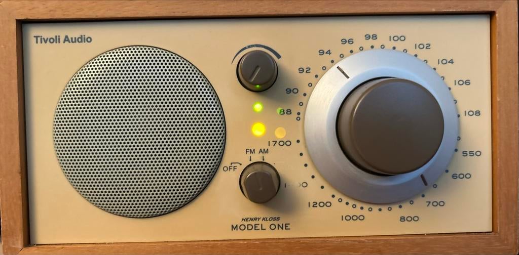 Tivoli Audio Radio - Klassiek Design - Henry Kloss, Ophalen of Verzenden, Gebruikt, Radio