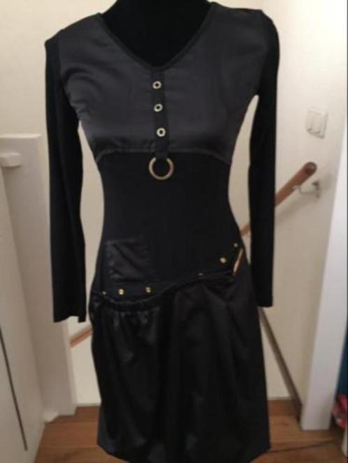 Roberto Cavalli jurk maat S van, Kleding | Dames, Jurken, Zo goed als nieuw, Maat 38/40 (M), Zwart, Ophalen of Verzenden