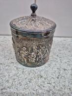 Vintage verzilverde theebus, Ophalen of Verzenden