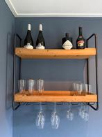 Wijn- glazenrek, Huis en Inrichting, Ophalen, Zo goed als nieuw