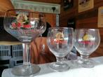3 oudere La Trappe bierglazen., Ophalen of Verzenden