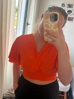 Dames Oranje Crop Top, Maat 38/40 (M), Boutique, Nieuw, Oranje