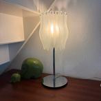 Jaren 90 lamellenlamp massive design, Ophalen of Verzenden, Gebruikt, Metaal, 50 tot 75 cm