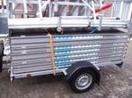 rolsteiger 10,20 werkh met steigeraanhanger, Doe-het-zelf en Verbouw, Steigers, Ophalen, Zo goed als nieuw, Rolsteiger of Kamersteiger