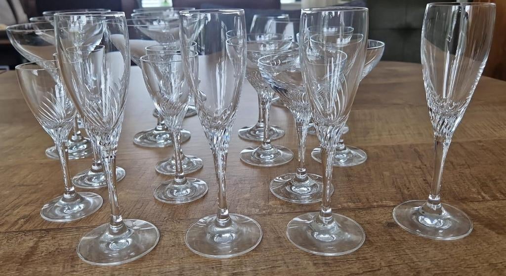 Zwiesel kristallen  glazen, Ophalen, Kristal