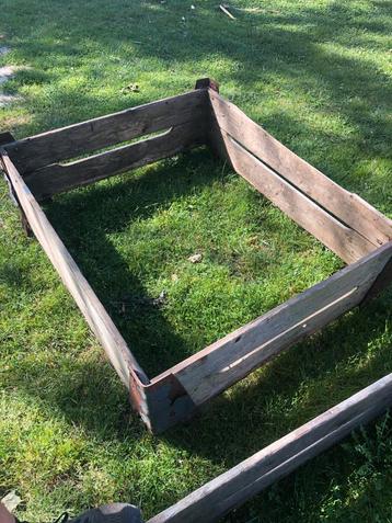 Houten Plantenbakken - Tuin beschikbaar voor biedingen