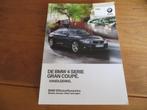 Instructieboek BMW 4-serie Gran Coupe 2014, Auto diversen, Handleidingen en Instructieboekjes, Ophalen of Verzenden