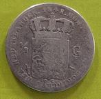 1/2 halve gulden 1848 Willem II zilver, Postzegels en Munten, Munten | Nederland, ½ gulden, Zilver, Koning Willem II, Losse munt