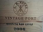 KOPKE QUINTA SÃO LUIZ VINTAGE PORT 2006 een Volle kist (OWC), Ophalen of Verzenden, Zo goed als nieuw, Vol, Overige gebieden