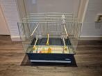 vogelkooi, Dieren en Toebehoren, Vogels | Hokken en Kooien, Ophalen, Gebruikt, Aluminium, Vogelkooi