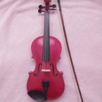 Roze Stentor Harlequin viool 3/4, Muziek en Instrumenten, Strijkinstrumenten | Violen en Altviolen, Gebruikt, Ophalen of Verzenden
