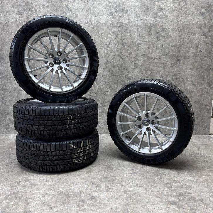 ️❄️ 17 inch originele velgen + winterbanden Audi A5 ️❄️, Auto-onderdelen, Banden en Velgen, Banden en Velgen, Winterbanden, 17 inch
