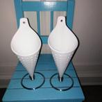 Cosy Trendy patat zakjes op metalen standaard 2 stuks, Ophalen, Overige typen, Zo goed als nieuw, Overige stijlen