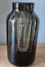 Riverdale vaas / smoke brown, Ophalen, Overige kleuren, Minder dan 50 cm, Glas