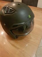 Scooter helm zwart, Ophalen of Verzenden, Zo goed als nieuw, Small, Monster
