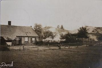  Mooie oude briefkaart Kijkje op een oude boerderij in Dorst