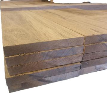 23 Hardhouten planken geschaafd 2.3x19.5 cm - nr: HP141 beschikbaar voor biedingen