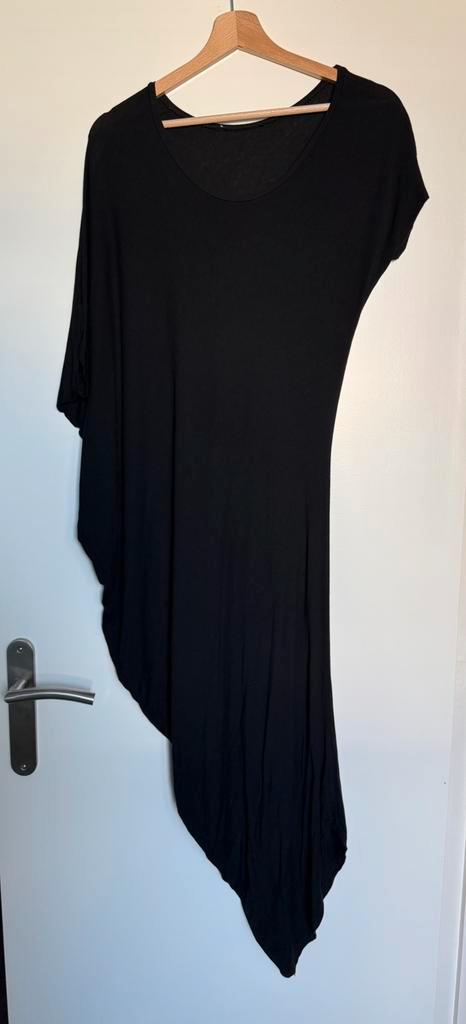 Zwarte dames jurk. Mt. M., Kleding | Dames, Jurken, Zo goed als nieuw, Maat 38/40 (M), Zwart, Ophalen of Verzenden
