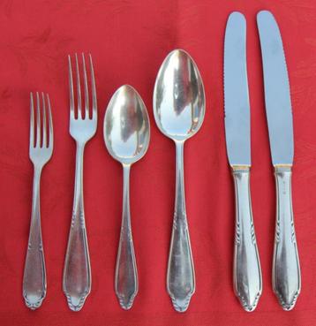 Gero 90 verzilverd model 454, losse bestekdelen  beschikbaar voor biedingen