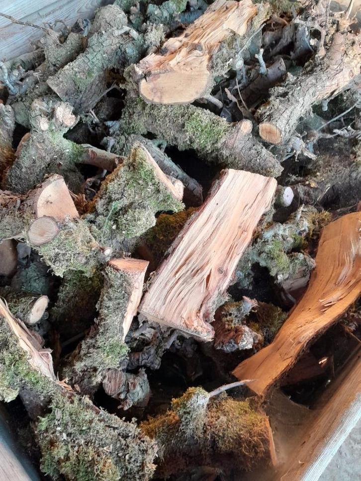 haardhout, kachelhout, gedroogd, gekloofd perenhout, Hobby en Vrije tijd, Overige Hobby en Vrije tijd, Nieuw, Ophalen