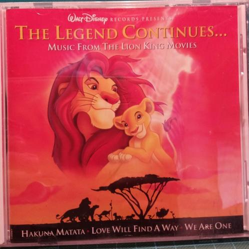 The Lion King Walt Disney The Legend continues CD, Cd's en Dvd's, Cd's | Kinderen en Jeugd, Zo goed als nieuw, Verhaal of Sprookje