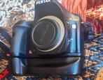 Pentax K200D body, met battery grip, aangeboden, Ophalen of Verzenden, Gebruikt, Pentax, Geen optische zoom