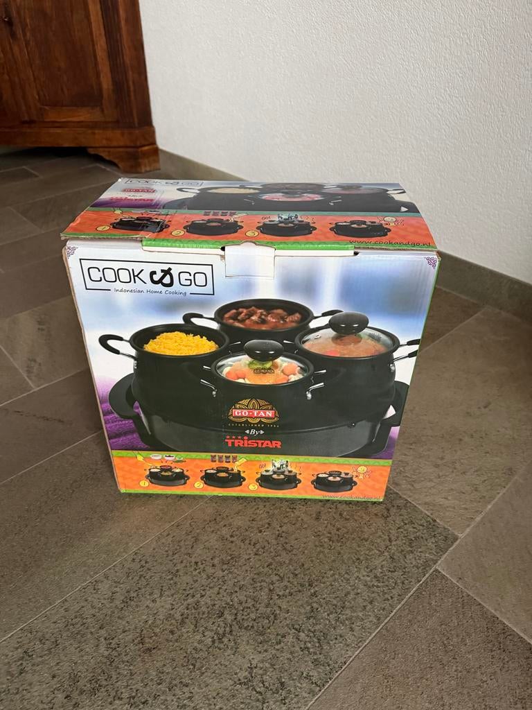 Cook en Go Tristar - Nieuw in verpakking, Verzenden, Nieuw, Elektrisch, Fondueset