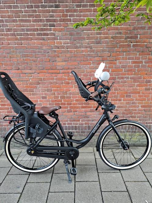 Gazelle bloom moederfiets met yepp zitjes in nieuwstaat, Fietsen en Brommers, Fietsen | Dames | Moederfietsen, Zo goed als nieuw