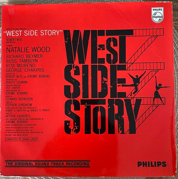 West Side Story - Originele Vinyl LP, Cd's en Dvd's, Vinyl | Filmmuziek en Soundtracks, Gebruikt, 12 inch, Ophalen of Verzenden